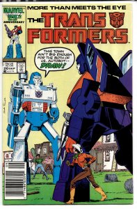 The Transformers #20 (1986) Transformers