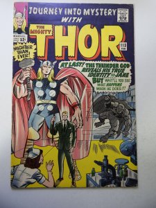 Journey into Mystery #113 (1965) Origin of Loki! FN Condition