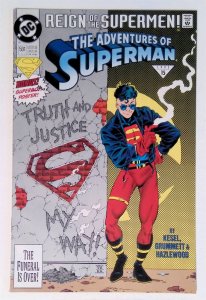 Adventures of Superman #501 (Jun 1993, DC) FN+