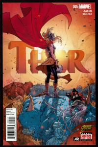 Thor #5 Female Thor (Apr 2015 Marvel)  9.2 NM-