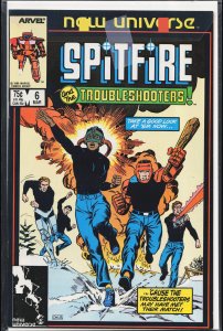 Spitfire and the Troubleshooters #6 (1987) Troubleshooters