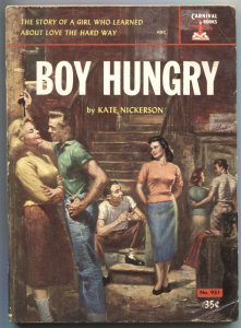 CARNIVAL BOOKS-BOY HUNGRY- #951-1954-SPICY HARDBOILED PULP FICTION