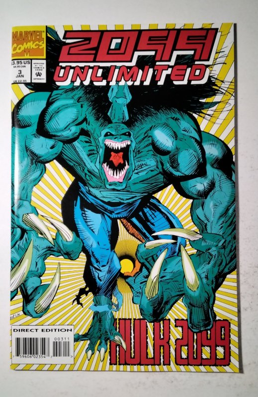 2099 Unlimited #3 (1994) Marvel Comic Book J757