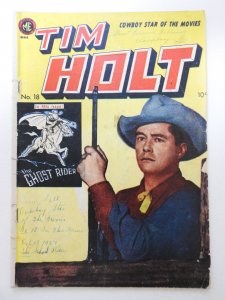 Tim Holt #18 (1950) W/ The Ghost Rider! Solid Good Condition!