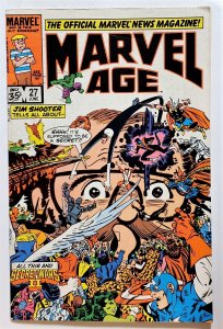 Marvel Age #27 (June 1985, Marvel) VG  