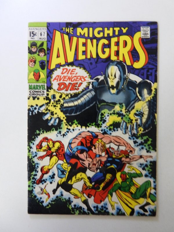 The Avengers #67 (1969) FN/VF condition