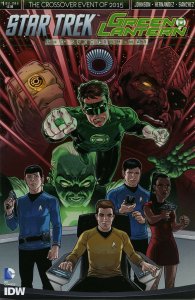 Star Trek/Green Lantern #1A VF ; IDW | Spectrum War