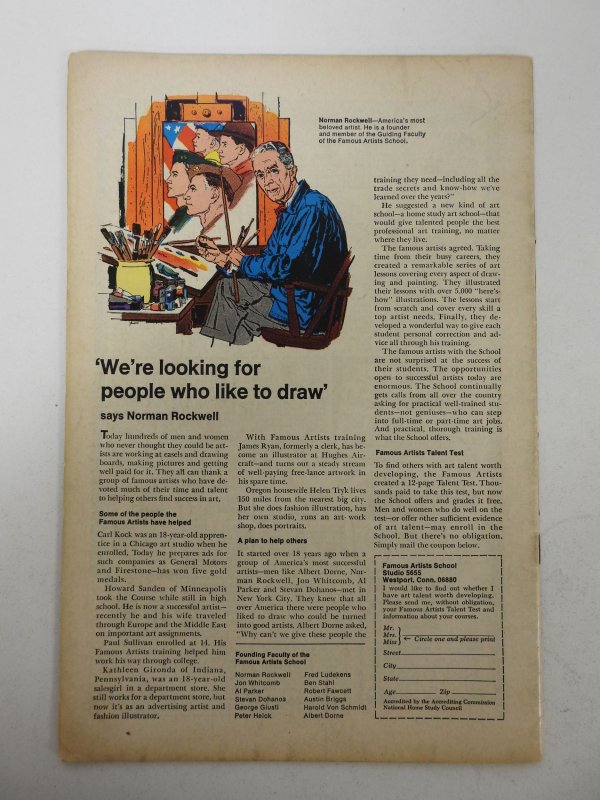 Fantastic Four #72 (1968) PR Condition page missing does not impact story