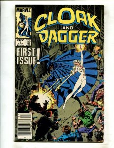 CLOAK AND DAGGER #1 (8.0) SINNERS ALL!! 1985