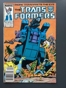 The Transformers #27 Newsstand Edition (1987)