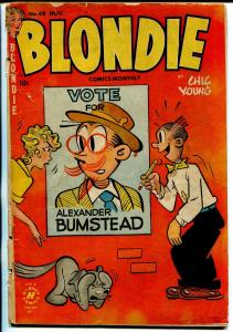 Blondie #48 1952-Harvey-Chic Young-humor-G