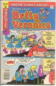 Archie's Girls Betty And Veronica #288 1979soda shop cover-VG