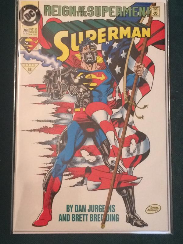Superman #79 Reign of the Supermen
