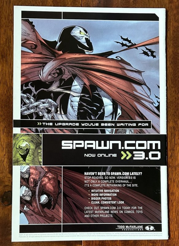 Spawn #121 NM- Image Comics Todd McFarlane 2002