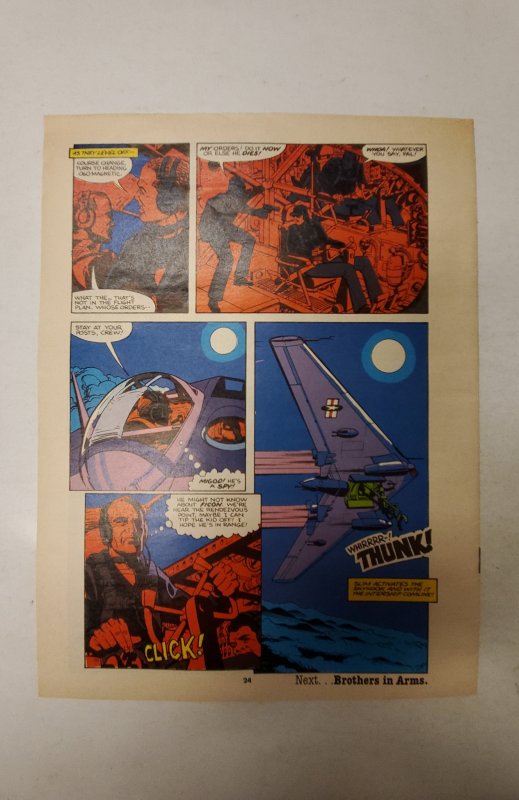 Action Force (UK) #2 (1987) NM Marvel Comic Book J715