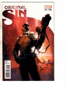 Original Sin # 1 NM 1st Print Variant Cover Marvel Comic Book Nick Fury Hulk MK1