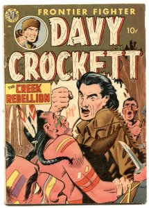 Davy Crockett 1951- Avon Western comic- Creek Rebellion VG