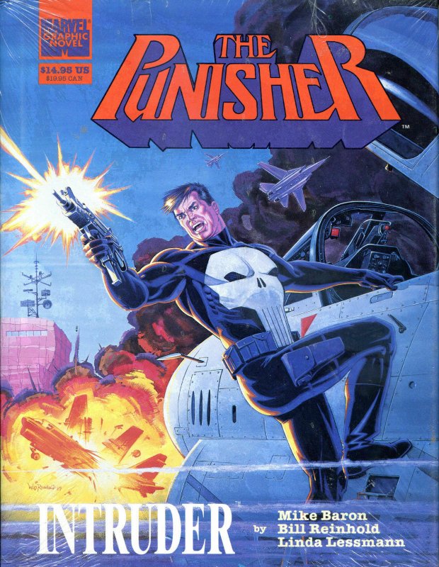 PUNISHER - INTRUDER HC Graphic novel, NM, 1989, 1st, TPB, more GN in store