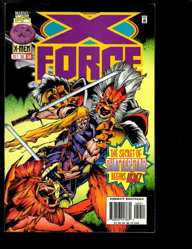 12 X-Force Marvel Comics # 47 58 59 60 61 62 63 64 65 66 67 68 EK4 