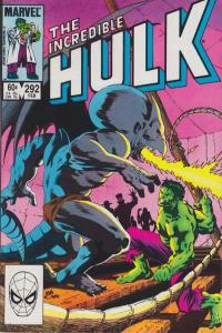 Incredible Hulk (1968 series) #292, VF- (Stock photo)