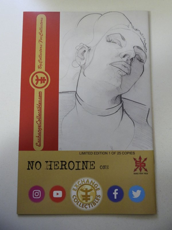 No Heroine #1 Ryan Atkins Virgin Variant LDT 25 W/COA VF+ Condition