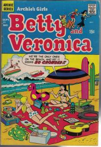 ARCHIES GIRLS BETTY & VERONICA 165 G-VG  Sept. 1969