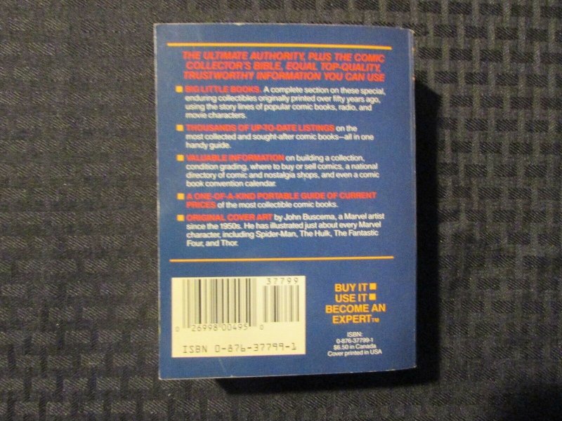 1989 OVERSTREET Comic Book Companion #3 FN- 5.5 Wolverine / Punisher