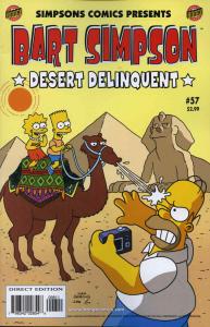 Simpsons Comics Presents Bart Simpson #57 FN ; Bongo | Sphinx Egypt Pyramid Cove