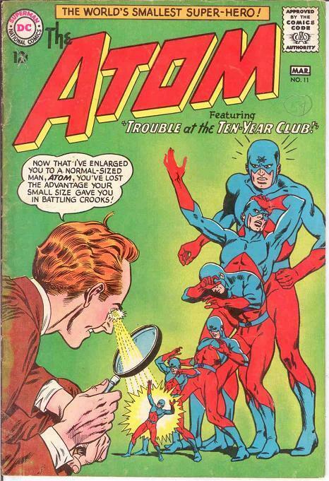 ATOM 11 VG  March 1964  Fox/ Kane/ Anderson COMICS BOOK