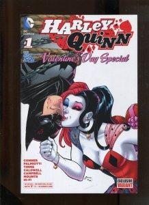 NEW 52 HARLEY QUINN VALENTINES DAY SPECIAL #1 ALL 3 VARIANT COVERS! (9.2)