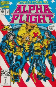 Alpha Flight (1st Series) #107 FN ; Marvel | X-Factor Scott Lobdell