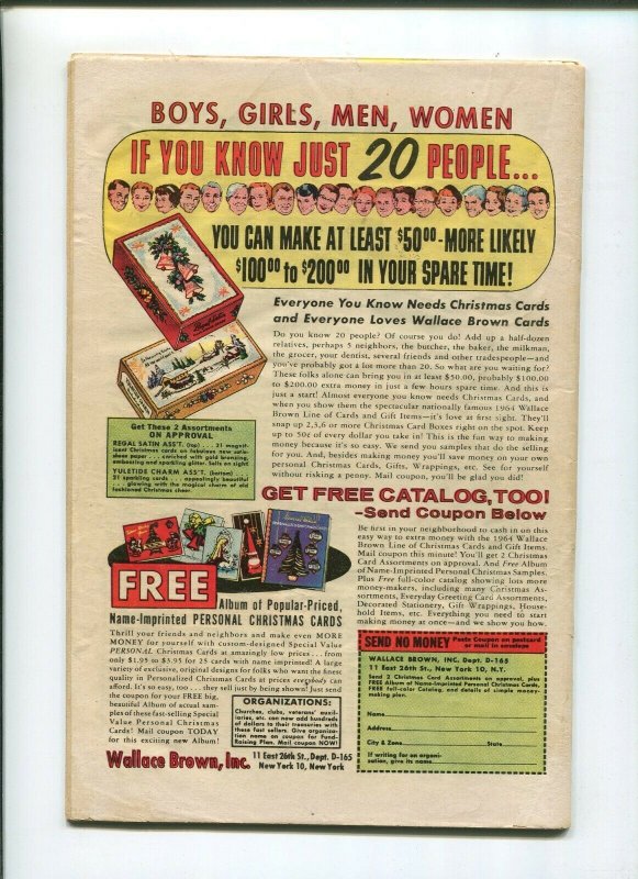 PATSY AND HEDY #96 (4.5) PATSY IN LOVE!! 1964