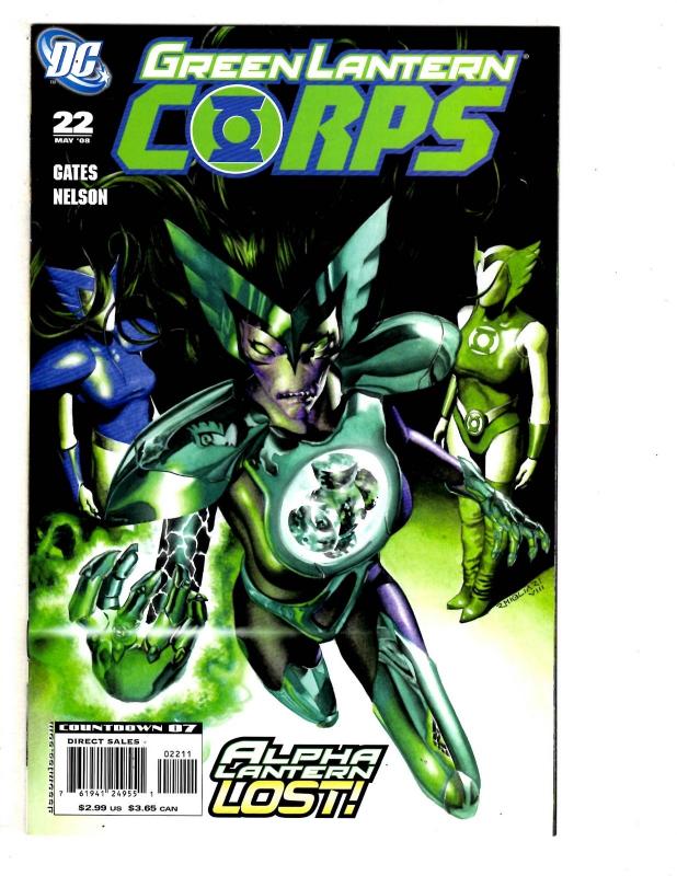 6 Green Lantern Corps DC Comic Books # 20 21 22 23 24 25 Mongul Kyle Rayner MS7
