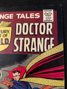 STRANGE TALES #150 John Buscema's First Art at Marvel, F+ Condition