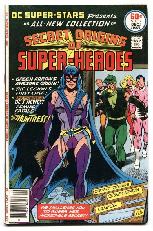 DC Super-Stars #17 1977 comic book-1st HUNTRESS-Green Arrow origin-VF-