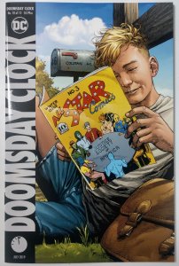 Doomsday Clock #10 (9.6, 2019) Variant Cover, Origin of Dr. Manhattan