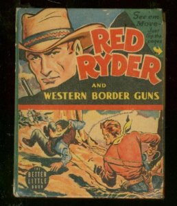 RED RYDER #1450-WESTERN BORDER GUNS-BLB-FRED HARMAN ART FN-