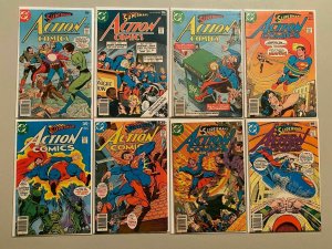 Action Comics lot:#473-488 all 13 diff books avg 6.0 FN (1977 + '78) Bronze Age