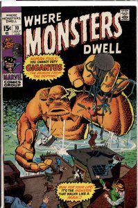 Where Monsters Dwell #10 (1971) Gigantus
