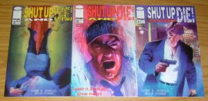 Shut Up And Die #1-3 FN/VF complete series - james hudnall - image comics set 2