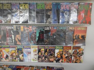 Huge lot 170+ Comics W/ Grendel, Alien, Predator & More Avg VF Condition!