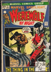 Marvel Spotlight #3 (1972) Werewolf by Night