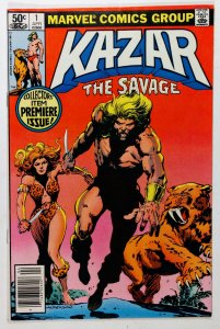 Ka-Zar the Savage #1 Newsstand Edition (1981)