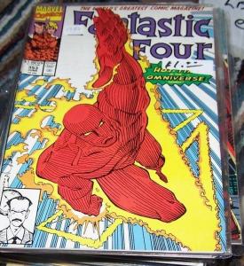 FANTASTIC FOUR #353  1991 Marvel   TIME AUTHORITY HUMAN TORCH THING