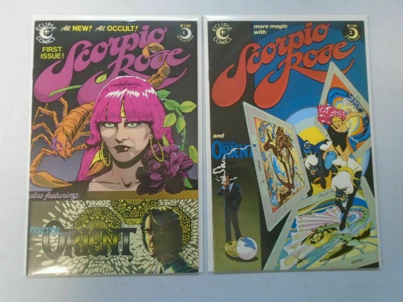 Scorpio Rose set #1+2 7.0 FN/VF (1983)