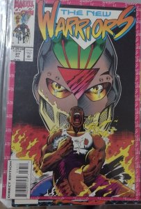 NEW WARRIORS # 37 1993  MARVEL DISNEY NOVA  rage