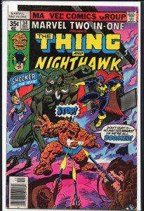 Marvel Two-in-One #34 (1977) Nighthawk