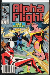 Alpha Flight #72 (1989) Alpha Flight