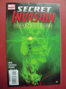 SECRET INVASION: FRONT LINE #1  (VF/NM 9.0 OR BETTER) MARVEL COMICS