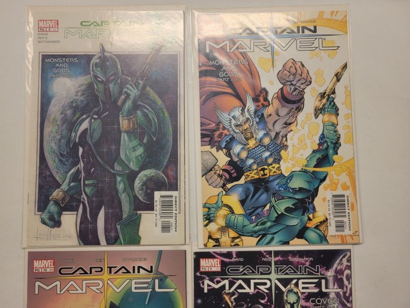 4 Captain Marvel Marvel Comic Books #7 8 9 10 42 RC43